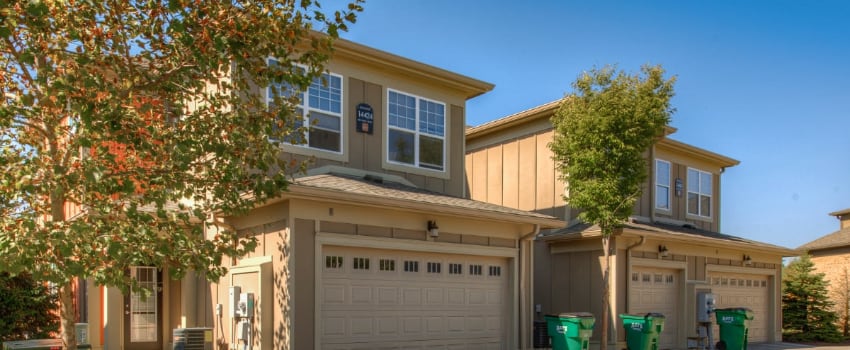 Exterior of apartment in Fishers